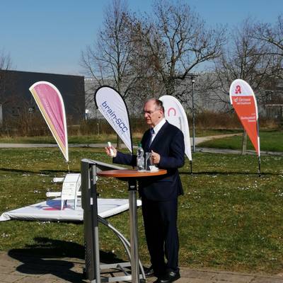 Projektstart Apotheken-Drohnen Projekt © Gregor Schumann, brain-SCC GmbH